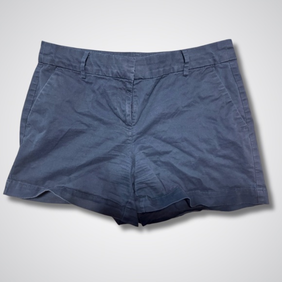 ⚓ Nautica Women's Chino Shorts | Size 8 | Navy Blue | Great Condition - Picture 1 of 6